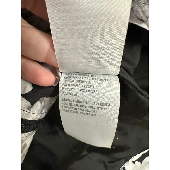 Isaac Mizrahi Windbreaker Jacket XL Lightweight Gray Black - Picture 8 of 8